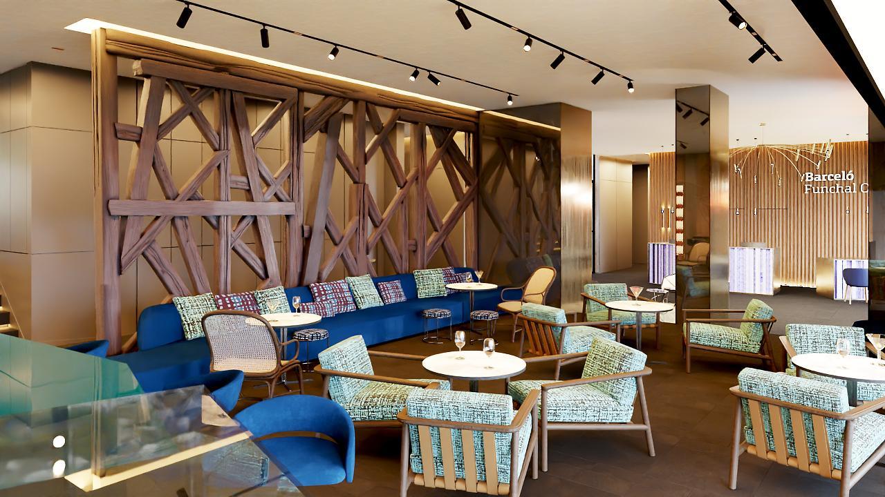 Отель Barcelo Funchal Oldtown Экстерьер фото The Lounge at the airport