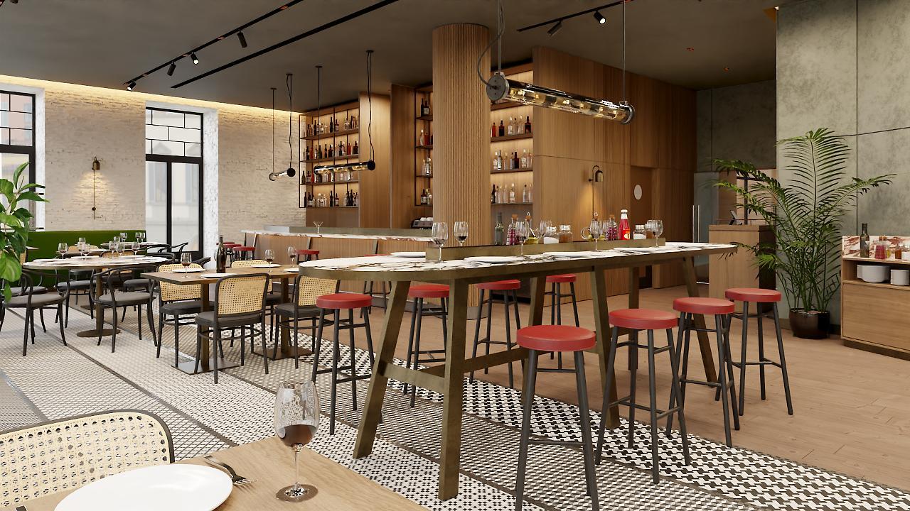 Отель Barcelo Funchal Oldtown Экстерьер фото Interior of the restaurant